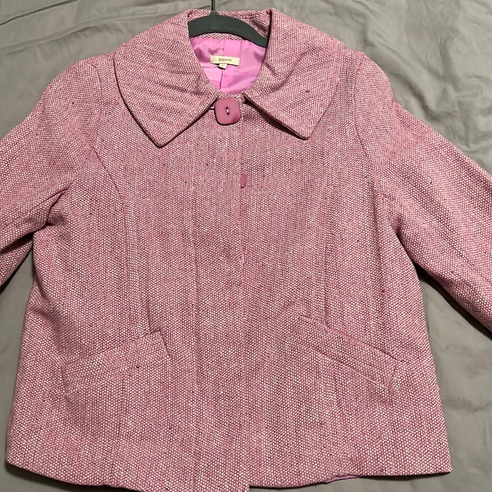 Wool blend jacket